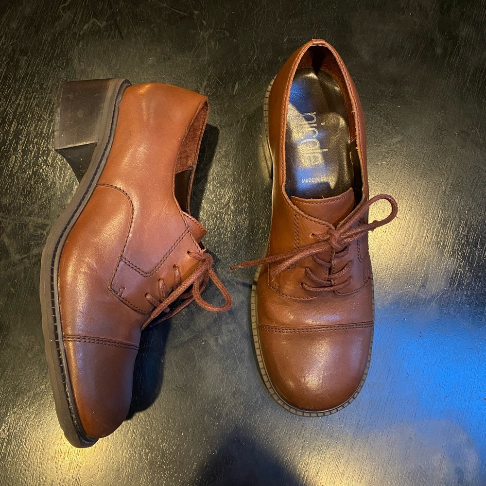 vintage 90s oxford loafers